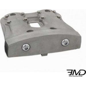 部品屋K&amp;W 【EMD】ショベルスタイル ロッカーボックスカバー カラー：ロウ (地肌のまま) スポ...