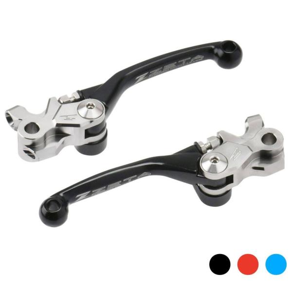 ZETA RACING ジータ レーシング ピボットレバーセット FP 3フィンガー 可倒式 カラー...