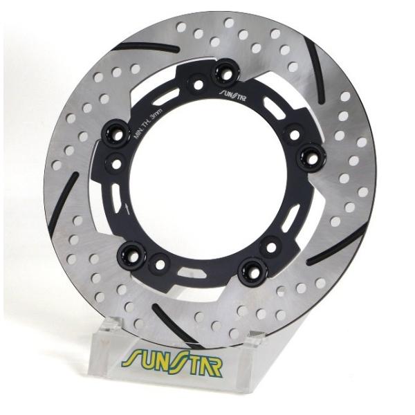 SUNSTAR サンスター プレミアムレーシング “ホール＆スリットタイプ” フロントディスクロータ...