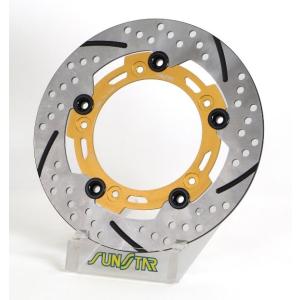 SUNSTAR サンスター プレミアムレーシング “ホール＆スリットタイプ” フロントディスクロータ...