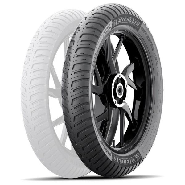 MICHELIN ミシュラン CITY EXTRA 【2.75-18 M/C 48S REINF T...
