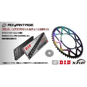 ADVANTAGE アドバンテージ XAM＆DID ドライブチェーン＆前後スプロケットキット(タフラ...