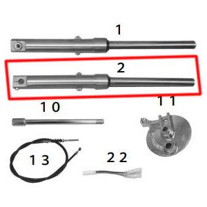 SP武川 SPタケガワ 【補修部品】 R. フロントフォーク ASSY. (27mm) その他フロン...