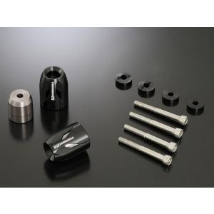 デイトナ(Daytona) アルミビレット バイク用 バーエンド カワサキ M17