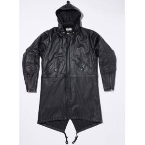 カドヤ（KADOYA） 【N-3R】 ミリタリー レザージャケット サイズ：3L