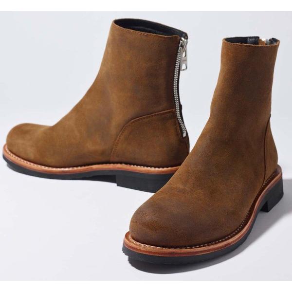 KADOYA カドヤ 【ALTER KEIS】ELEFANTAS バックジップスウェードブーツ サイ...