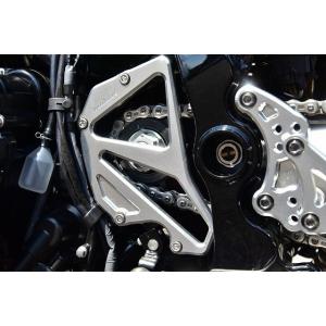 オーバーレーシングカワサキ Z900RSスプロケットカバー ブラック美品 スプロケットカバー チェンジアシスト付 ブラック Z900RS | System