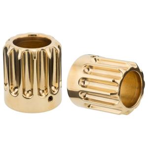 ハーレー用 真鍮製マフラーエンドチップ 45mm 高級キャップ カスタムパーツ y7179.jpg