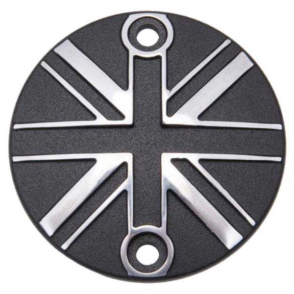 Motone Customs モートーンカスタムズ ジェネレーターバッジ ユニオンジャック カラー：...