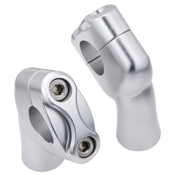 Motone Customs モートーンカスタムズ ハンドルライザー 28.6mm カラー：シルバー...