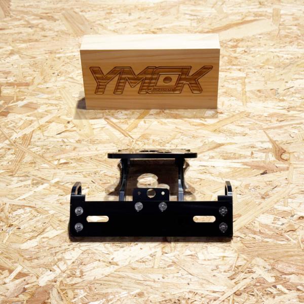 YMCK ヤマック CNCライセンスプレートホルダーV2 タイプ：ステンレスボルト仕様・純正ウィンカ...