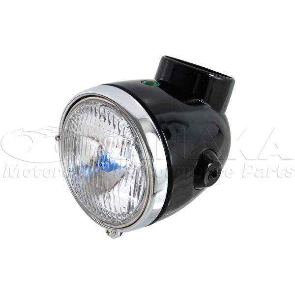 田中商会(TANAKA) タナカショウカイ ヘッドライト カラー：ソリッドブラック モンキー HON...