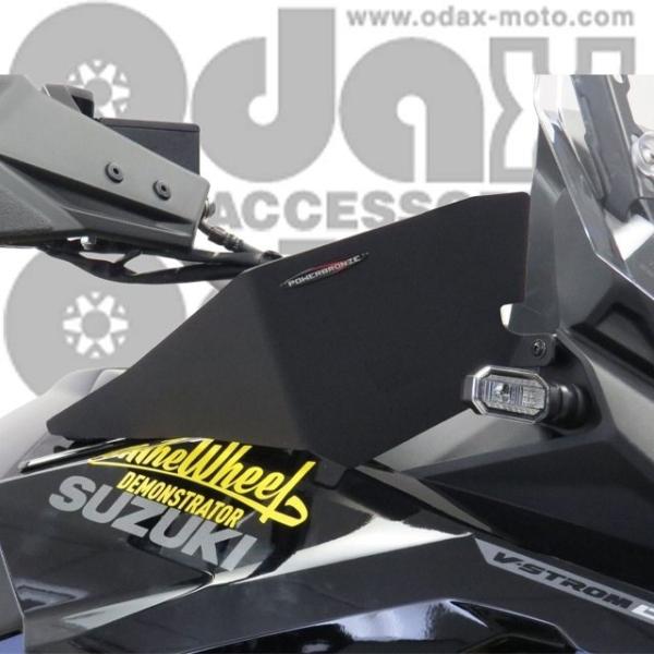 ODAX オダックス Powerbronze ウィンドディフレクター カラー：クリア V-STROM...