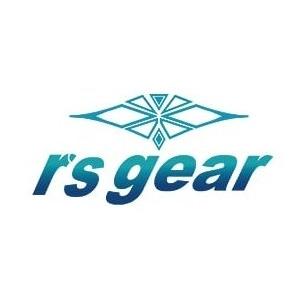 r’s gear アールズギア アールズ・ギア ロゴステッカー カラー：ブルーグラデーション ステッ...