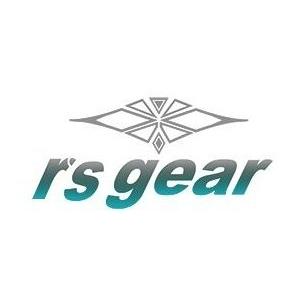 r’s gear アールズギア アールズ・ギア ロゴステッカー カラー：シルバーグラデーション ステ...