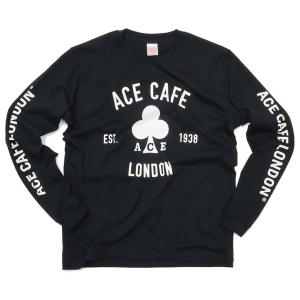 ACE CAFE LONDON エースカフェロンドン ACE CAFE Cotton LT EST.1938 [コットンロンT EST.1938] サイズ：XL｜webike