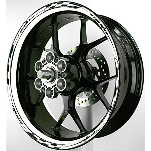 MOTOINKZ モトインクズ 17インチ GP2 フルカスタム リムステッカー カラー：ホワイト ...