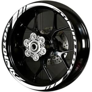 MOTOINKZ モトインクズ 17インチ GP4 フルカスタム リムステッカー カラー：ホワイト ...