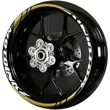 MOTOINKZ モトインクズ 17インチ GP4 フルカスタム リムステッカー カラー：ゴールド ...