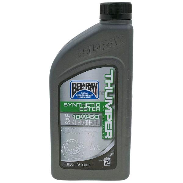 BEL-RAY ベルレイ ワークスサンパー・レーシング合成エステル4Tエンジンオイル【10W-60】...