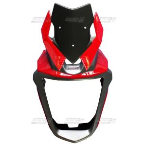 SNB エスエヌビー Headlight cover MSX SF V.1 Color：Red グロム HONDA ホンダ｜webike