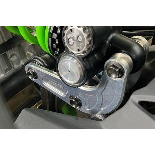 AGRAS アグラス リンクプレート アルマイトカラー：ブルー ZX-4RR KAWASAKI カワ...