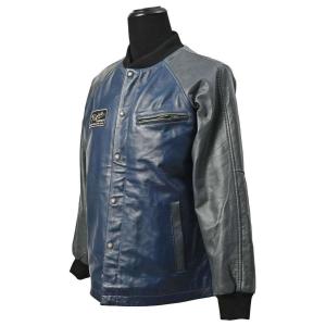 RIDEZ（バイク） RIDEZ CLUBS JACKET IronBlue (RLJ200C-M) M