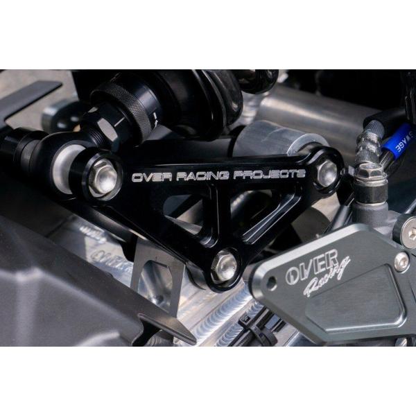 OVER オーヴァー リンクプレート カラー：ブラックアルマイト仕上げ Z900RS CAFE KA...