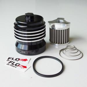 正規品〔PC Racing〕 FLOオイルフィルター ＜PCS1＞ ステンレスオイル