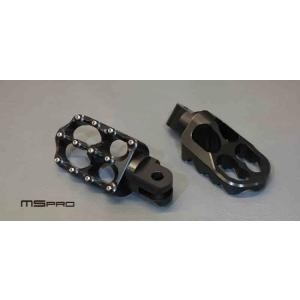 MSPRO エムエスプロ CNC  Front Footpeg For DUCATI series color：Black｜webike