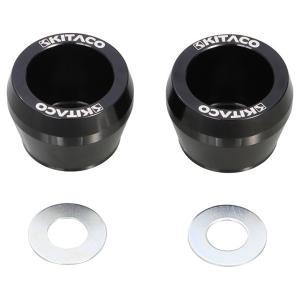 KITACO キタコ アクスルプロテクターセット カラー：ブラックアルマイト HONDA ホンダ K...