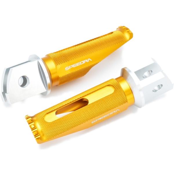 SPEEDRA スピードラ タンデムステップ 取付部カラー：シルバー / ステップバーカラー：ゴール...