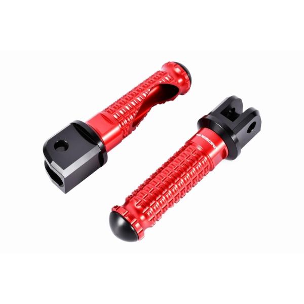 SPEEDRA スピードラ タンデムステップ 取付部カラー：ブラック / ステップバーカラー：レッド...