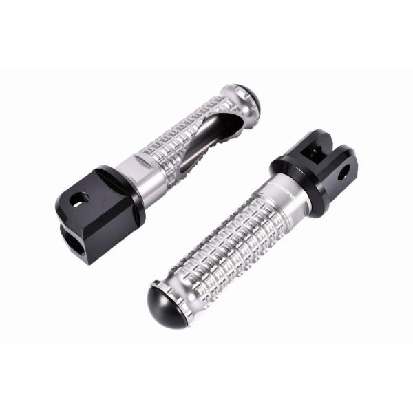 SPEEDRA スピードラ タンデムステップ 取付部カラー：ブラック / ステップバーカラー：チタン...