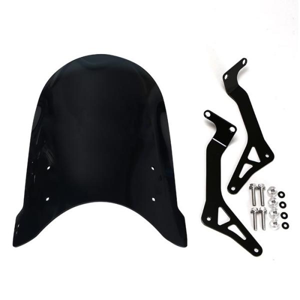 ENDURANCE エンデュランス メーターバイザーロングセット＋取り付けキット スクリーンカラー：...