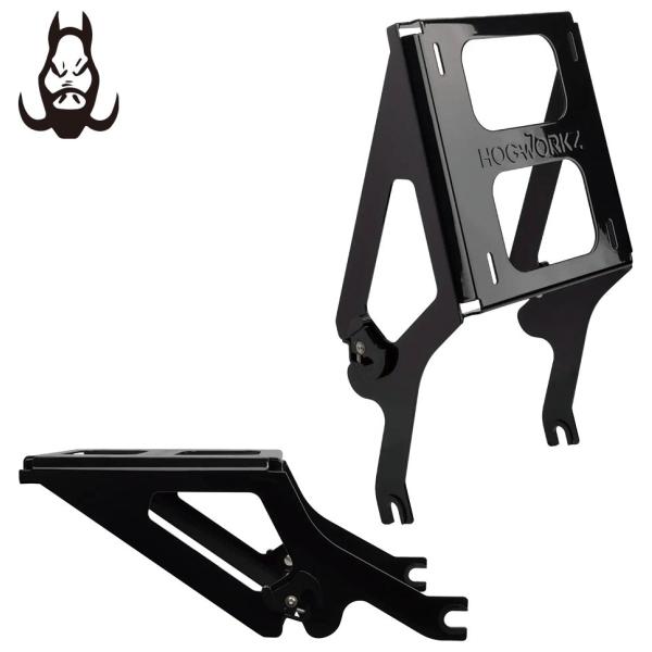 Hogworkz ホグワークズ Two-Up ツアーパックマウント 仕上がり：ブラック FXLR F...