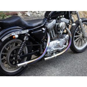 Motor Rock モーターロック オールドスタイル手曲げマフラー スポーツ