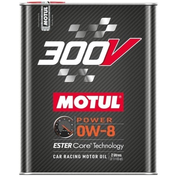 MOTUL モチュール 【ケース】300V POWER (パワー) 【四輪用】【0W-8】【2L×6...