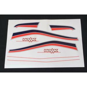 CB750F タンク デカール 黒赤ライン : マニアックコレクション