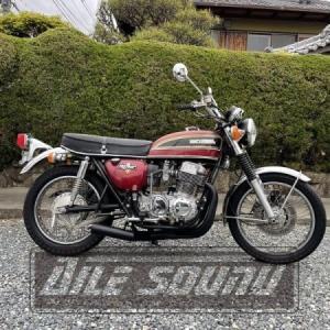 無名cb750k cb750four ミスティマフラー ミスティ MISTY CB750K0-7 MISTY手曲〈BK〉 CB750フォア HONDA