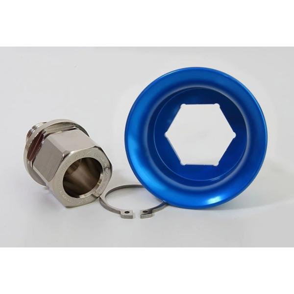 TSR テクニカルスポーツレーシング クロモリアクスルボルト カラー：ブルー CBR1000RR C...