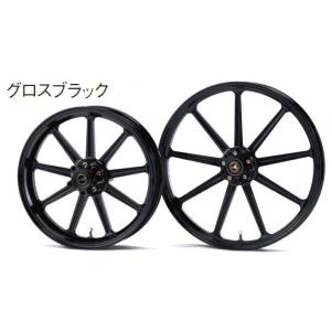 ハーレーダビッドソン　T-STAR ホイール　19インチ クラブスタイル　黒 GLIDE（グライド） 【9S フロント】アルミニウム鍛造ホイール カラー