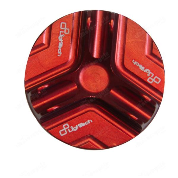 LighTech ライテック オイルフィラーキャップ カラー：レッド DORSODURO 750 R...