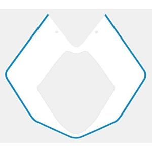 MDF エムディーエフ フロントゼッケン アタッカーモデル カラー：ホワイト＆ブルー F3 675 ...