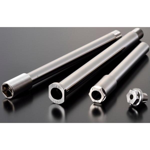KOOD クード リアアクスルシャフト X350 RA X500 HARLEY-DAVIDSON ハ...