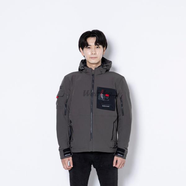 ROUGH＆ROAD ラフ＆ロード エアスルーソフトシェルストレッチパーカーFP サイズ：L オール...