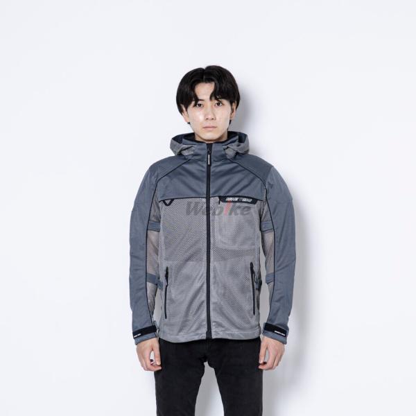 ROUGH＆ROAD ラフ＆ロード ダイレクトエアメッシュパーカーFP サイズ：L メッシュジャケッ...