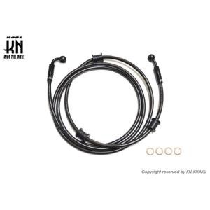 ライブディオZX AF35 ステンレスメッシュブレーキホース