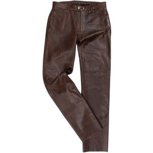 DEGNER デグナー スリムフィットレザーパンツ／Leather Pants サイズ：2XL
