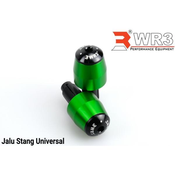 WR3 ダブルアールスリー Handle Bar End Color：Green